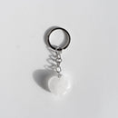 CRYSTAL HEART KEYCHAIN