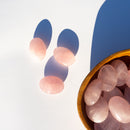 ROSE QUARTZ PALM STONES
