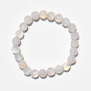 WHITE AGATE BRACELET