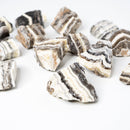 CALCITE CHUNKS | ZEBRA